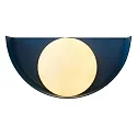 Lucide wall luminaire BENNI G9 IP20, blue, opal