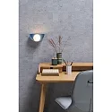 Lucide wall luminaire BENNI G9 IP20, blue, opal