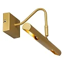 Lucide Bilderleuchte VINZ, 2xG9, 36x19,3x15,7cm, Gold matt, messing
