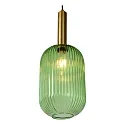 Lucide pendant luminaire MALOTO cylindrical E27 IP20, green, amber