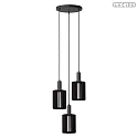 pendant luminaire LAMBRES 3 flames E27 IP20