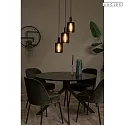 pendant luminaire LAMBRES 3 flames E27 IP20
