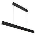 Lucide pendant luminaire RAYA LED square IP20, black dimmable