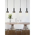 Lucide pendant luminaire TEUN 4 flames E27 IP20, nickel, black