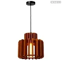 Pendelleuchte ROLLO Ø 31 cm 1x E27 IP20, terracotta