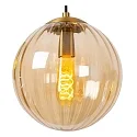 Lucide pendant luminaire MONSARAZ 4 flames, oval E27 IP20, green, amber
