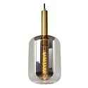 Lucide Pendelleuchte JOANET, Ø 22 cm, 1xE27, Rauchfarbe