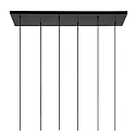 Lucide Pendelleuchte JOANET, 6xE27, Rauchfarbe