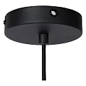 Lucide Pendelleuchte SIEMON, Ø 40 cm, 1xE27, schwarz