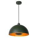 Pendelleuchte SIEMON, Ø 40 cm, 1xE27, grün
