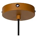 Lucide Pendelleuchte SIEMON, Ø 40 cm, 1xE27, Ockergelb