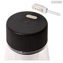 Lucide LED Akku- Tischleuchte LORALI Ø 7,7 x H 16 cm 120° 1,2W 2600K IP44 CRI>80 dimmbar, schwarz