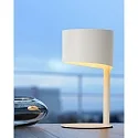 Lucide table lamp KNULLE round E14 IP20, white 
