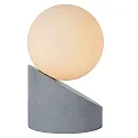 Lucide Tischleuchte LEN, Ø 10 cm, 1xG9, grau
