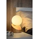 Lucide Tischleuchte LEN, Ø 10 cm, 1xG9, Holz hell