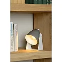 Lucide table lamp CHAGO swivelling, tiltable E14 IP20, grey 