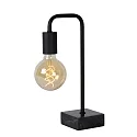 table lamp LORIN E27 IP20, black 