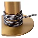 table lamp MARIT E27 IP20, gold matt, brass 