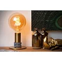 table lamp MARIT E27 IP20, gold matt, brass 