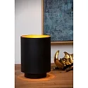 Lucide table lamp SUZY cylindrical E14 IP20, gold matt, brass, black 