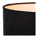Lucide table lamp TONDO round E27 IP20, gold matt, brass, black 