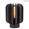 table lamp RAFAL E27 IP20, grey, black 