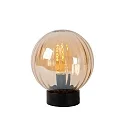table lamp MONSARAZ round E27 IP20, amber