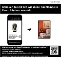 Lucide table lamp JOANET round E27 IP20, smoky colour, black 