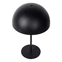 Lucide table lamp SIEMON round E14 IP20, black 