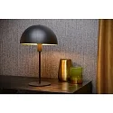 Lucide table lamp SIEMON round E14 IP20, black 