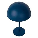 Lucide table lamp SIEMON round E14 IP20, blue 