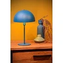 Lucide table lamp SIEMON round E14 IP20, blue 