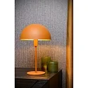 Lucide table lamp SIEMON round E14 IP20, yellow 