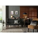 floor lamp SIEMON E27 IP20, black 