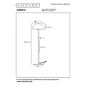 Lucide floor lamp SIEMON E27 IP20, blue 