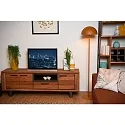 Lucide floor lamp SIEMON E27 IP20, yellow 