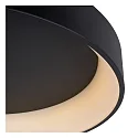 LED Deckenleuchte TALOWE, Ø 60 cm, 1x42W, 3000K, dimmbar, schwarz