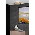 LED Deckenleuchte VIDAL, Ø 28 cm, 1x20W, 2700K, dimmbar, Gold matt, messing
