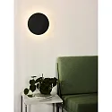Lucide LED Wandleuchte EKLYPS, Ø 25 cm, 1x8W, 3000K, schwarz