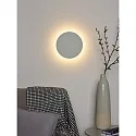 Lucide wall luminaire EKLYPS LED round IP20, white 