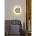 Lucide wall luminaire EKLYPS LED round IP20, white 