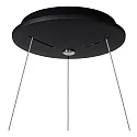 LED Pendelleuchte TALOWE, Ø 60 cm, 1x39W, 3000K, dimmbar, schwarz