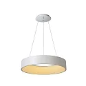 LED Pendelleuchte TALOWE, Ø 60 cm, 1x39W, 3000K, dimmbar, weiß