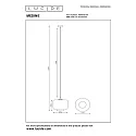 Lucide pendant luminaire MEDINE round E27 IP20, opal, black