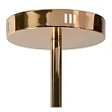pendant luminaire ALARA G4 IP20, gold, grey, smoky colour 