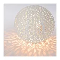 Lucide Tischleuchte PAOLO, Ø 14,5 cm, 1xG9, weiß