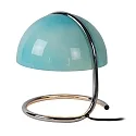 Lucide table lamp CATO E27 IP20, blue, chrome 