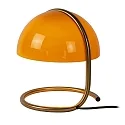 Lucide table lamp CATO E27 IP20, gold matt, brass, orange 