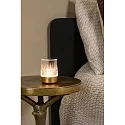 Lucide LED-Akku-Tischleuchte LILY, 3 Leuchten, IP20, Ø 8cm, 3W 2700K 80lm, Touch-Dimmer + USB-C Kabel, Acrylglas, Gold matt / Messing