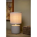 Lucide table lamp GREASBY round E14 IP20, grey 